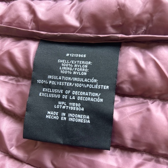 New 32 Degrees Heat Dust Pink Nylon Polyester Puffer Vest size S - Picture 12 of 13